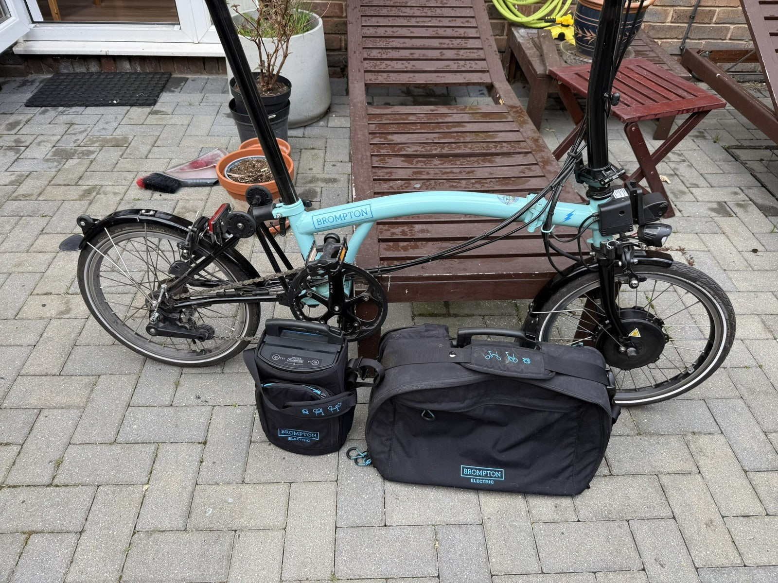 Brompton M6L E 6 Speed Mid Folding Bike