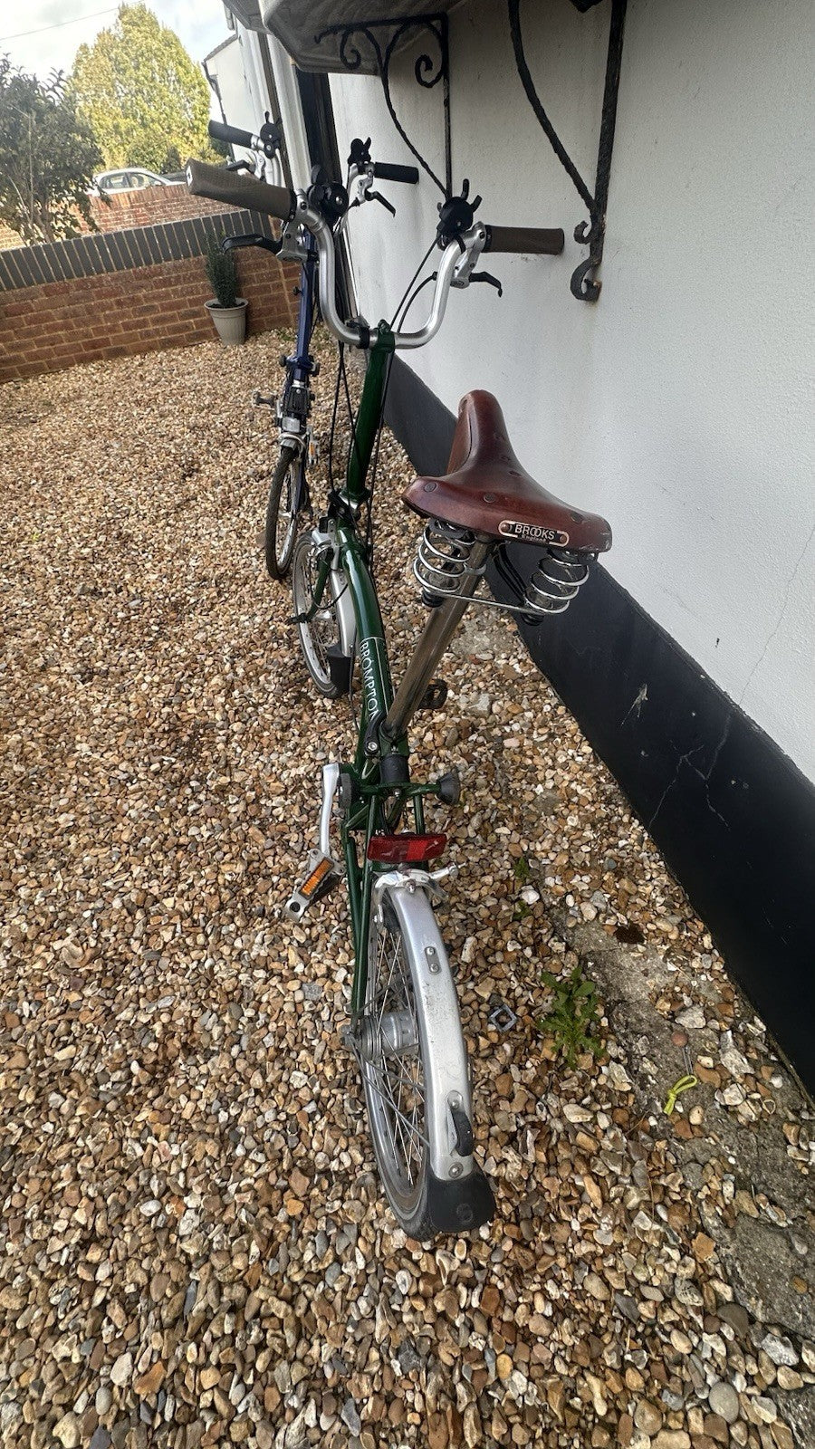 Pair Of Bromptons Folding Bikes