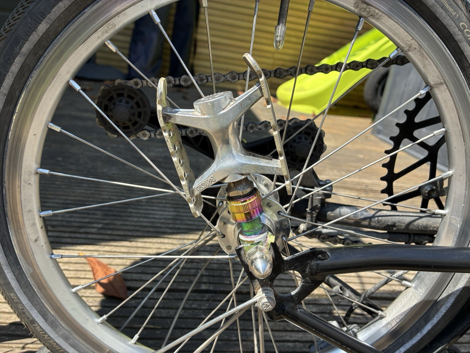 Brompton S2L Folding Bike White