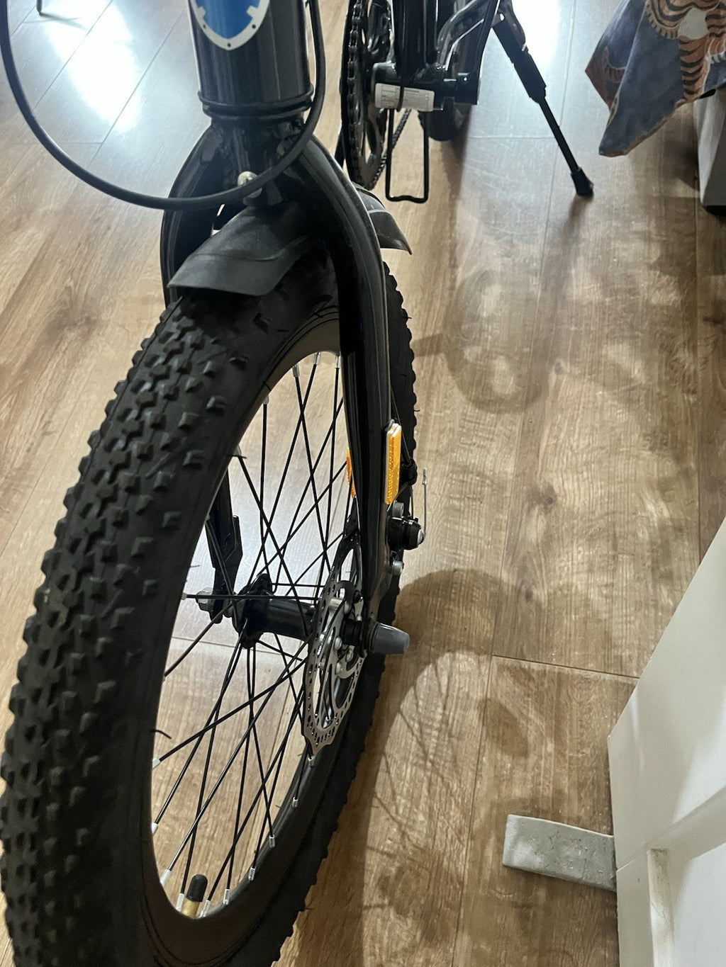 TRIOBLADE 20in Folding Bike Mechanical Disc Brakes Mudguards Stand