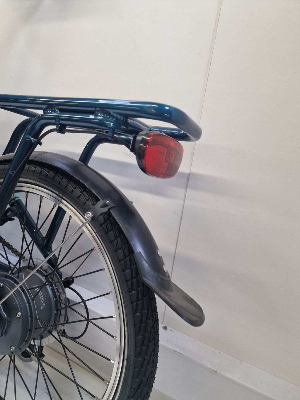 Raleigh 2019 Evo Alloy Folding Bike 20" Wheel - Blue Green (Damaged/No Cover)