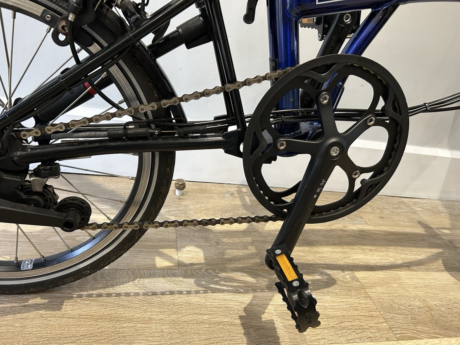 Brompton  H2L (2021) — Bolt Blue Lacquer