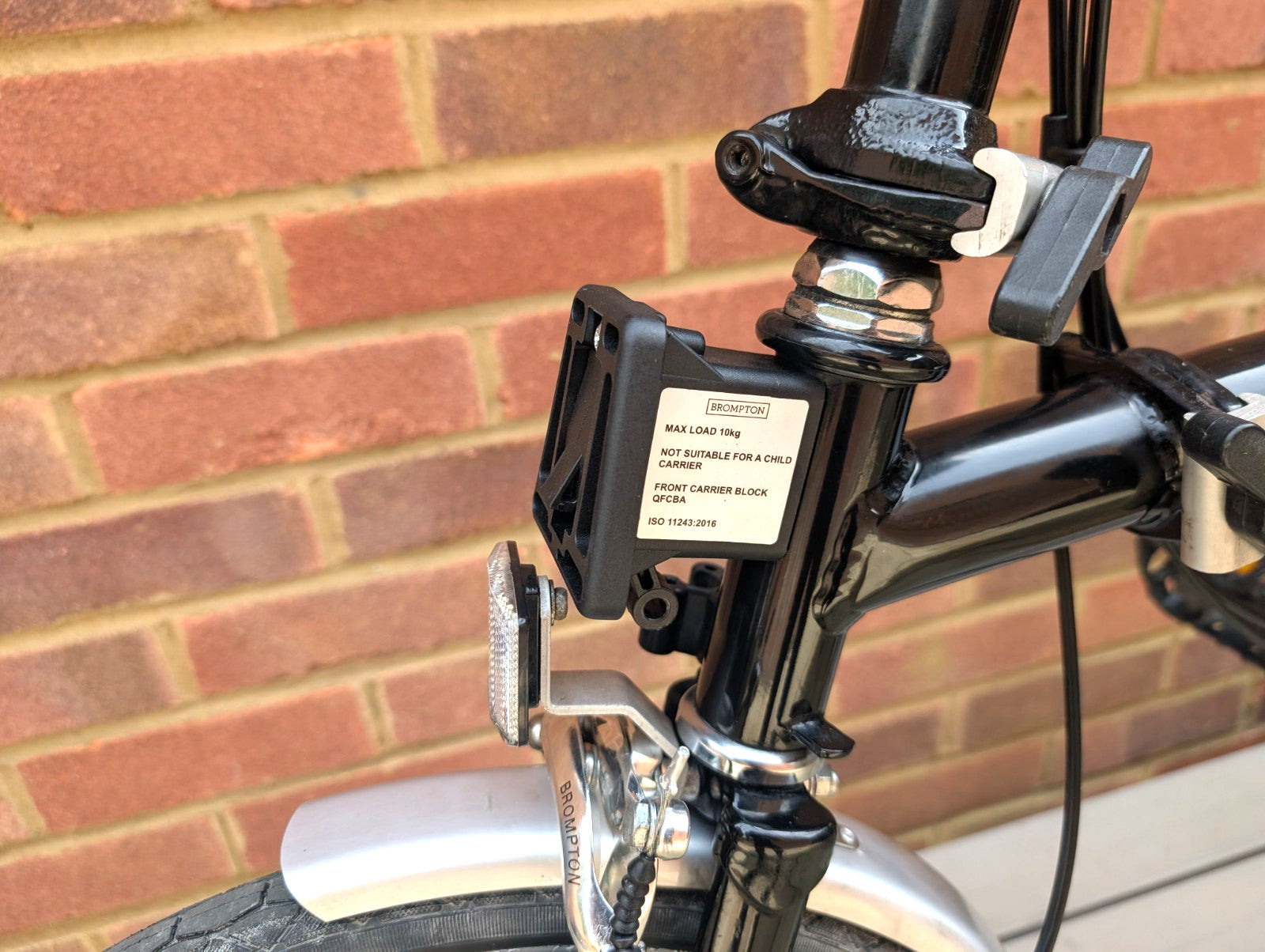 Brompton M6R Folding Foldable Fold-up Bike