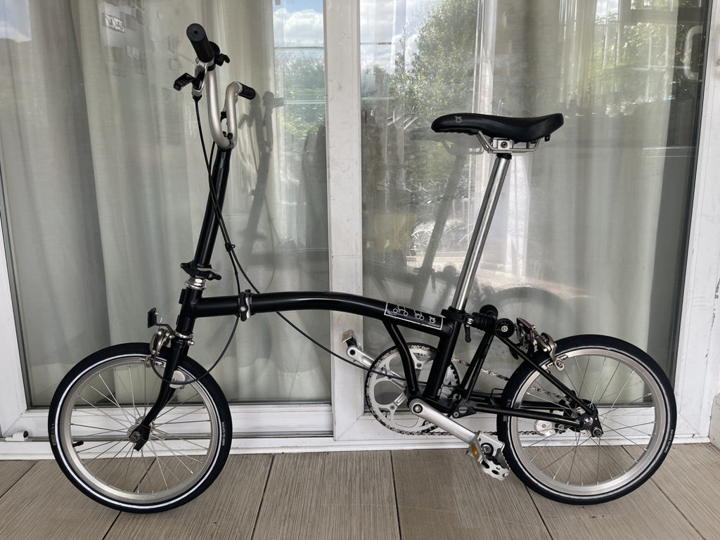 Brompton M1E Folding Bike SERVICED CONDITION ✅ FREE & FAST DELIVERY 📦 🚚