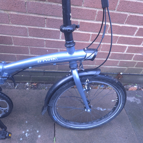 BTWIN Folding Bike 20-inch Tilt 120 Good Condition Collection Only