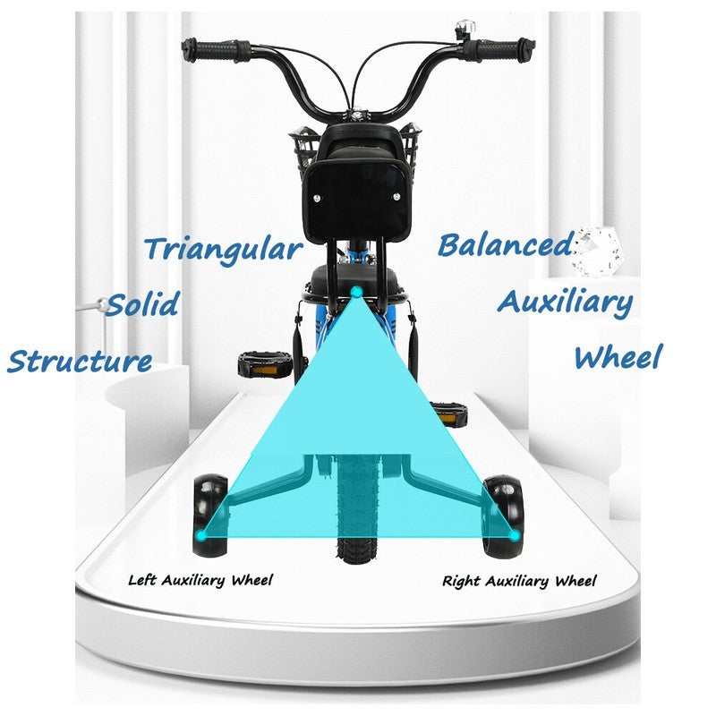 14inch Kids Bike Bicycle Children Boys Foldable Cycle Removable Stabiliser UK