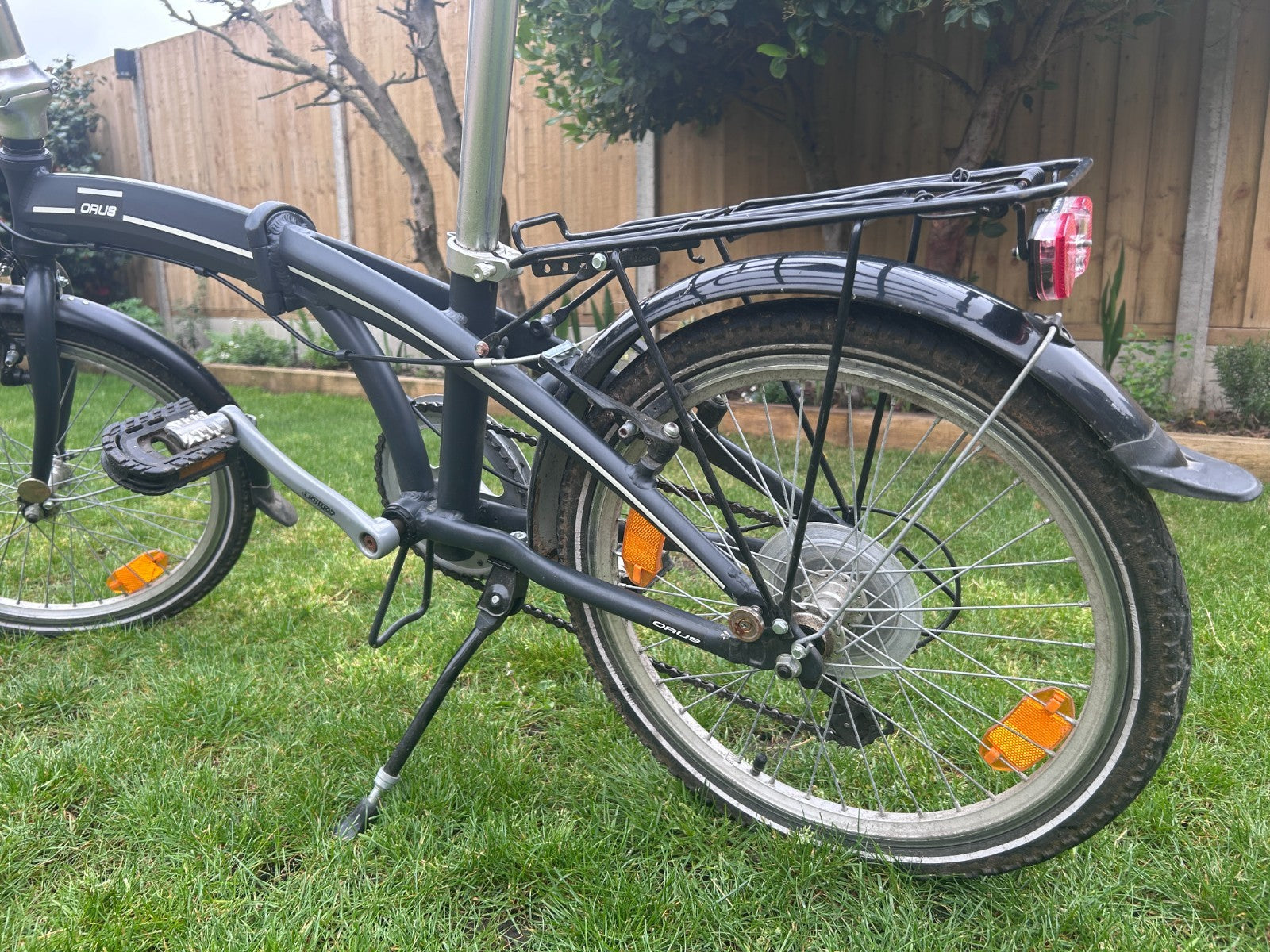 Orus 001 Folding Bike – Compact Adult Folding Bicycle – Great Used Condition