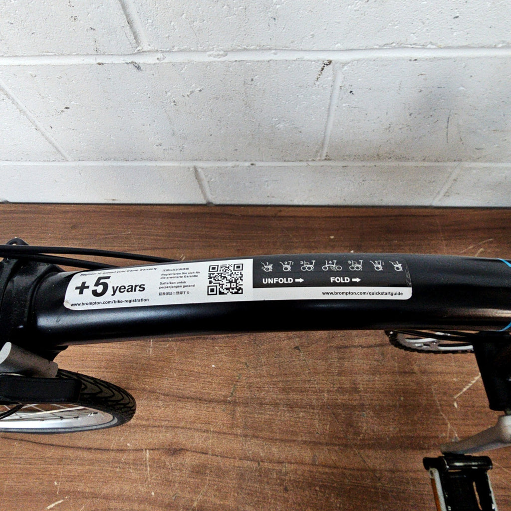 Brompton M3E Folding Bike 3-Speed – Professionally Serviced