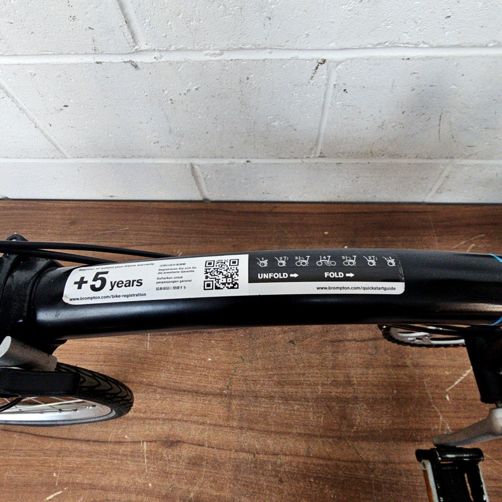 Brompton M3E Folding Bike 3-Speed – Professionally Serviced