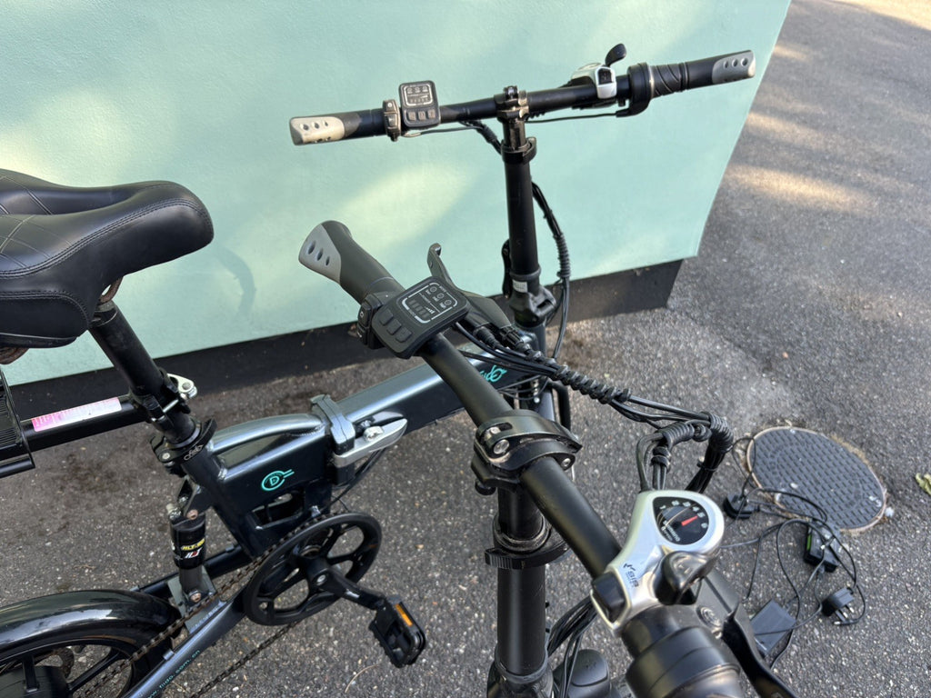 Fiido D2s X 2 Folding powered Bikes