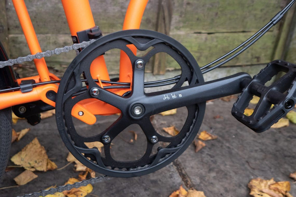 Brompton G-Line Adventure Orange w Mudguards and Rack, 8 Speed, 2025 EXC COND