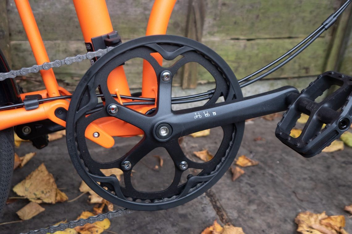 Brompton G-Line Adventure Orange w Mudguards and Rack, 8 Speed, 2025 EXC COND