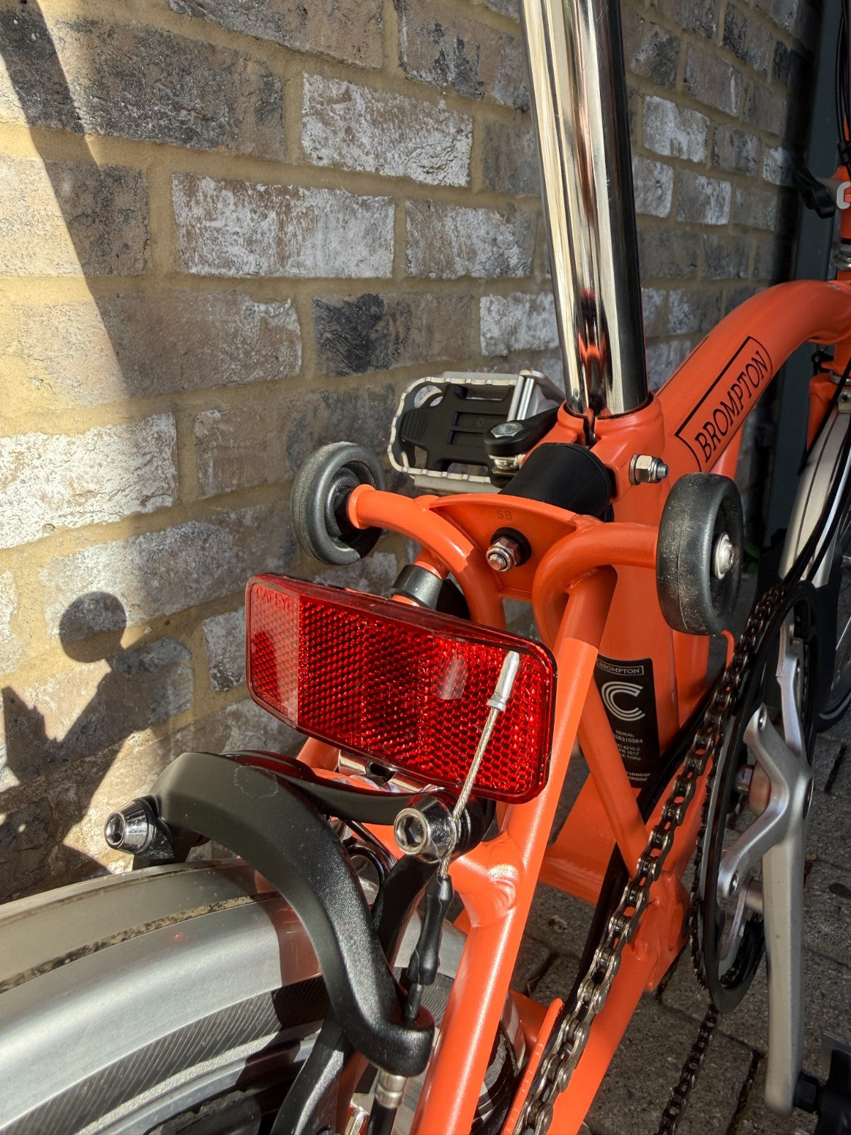 Brompton Fire Coral C Line Explore High H6L - WORLDWIDE SHIPPING