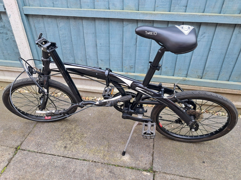 Used Dunlop folding bicycle in good condition
