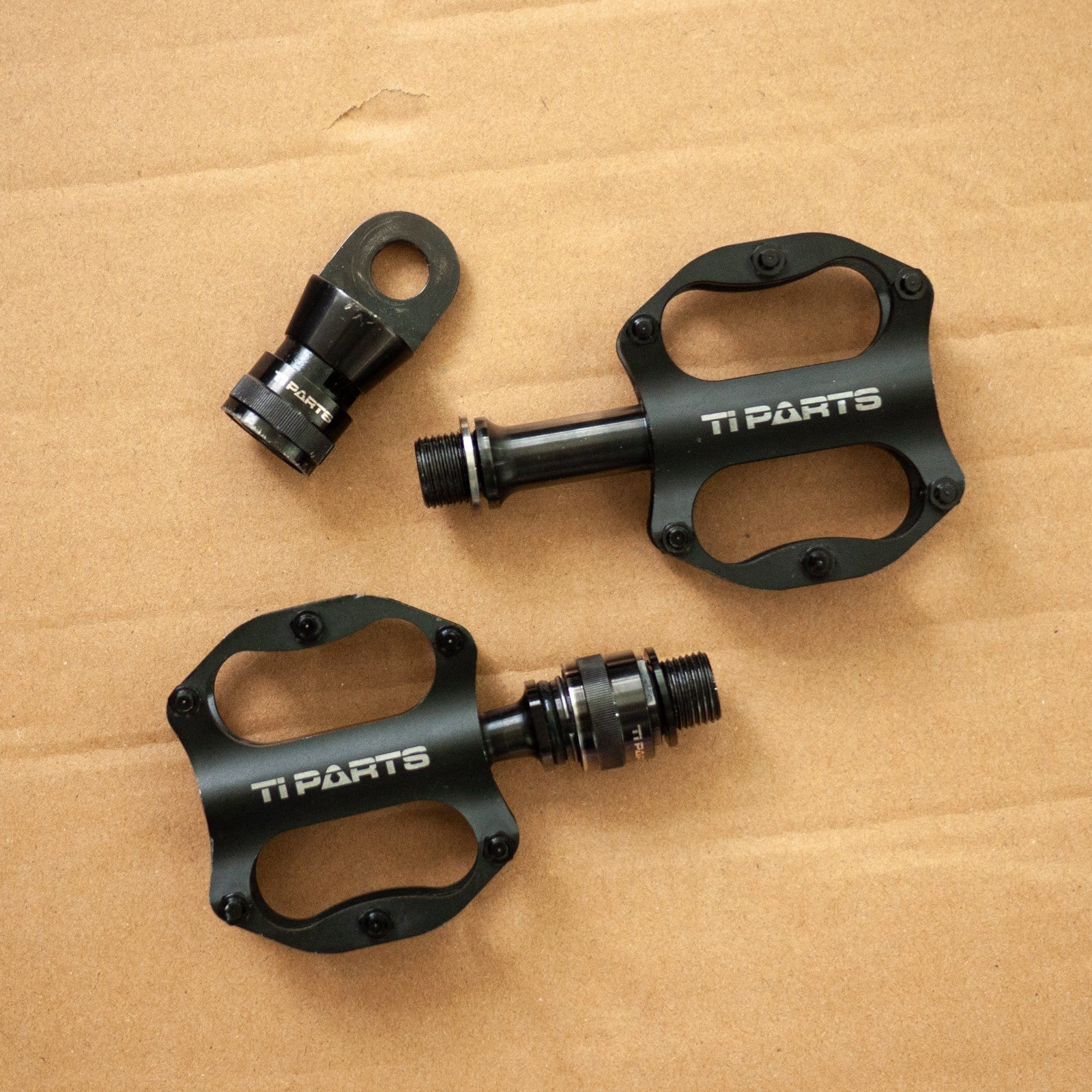 Brompton Ti Parts Workshop Single Quick Release Mini Pedal Titanium Pedal Holder