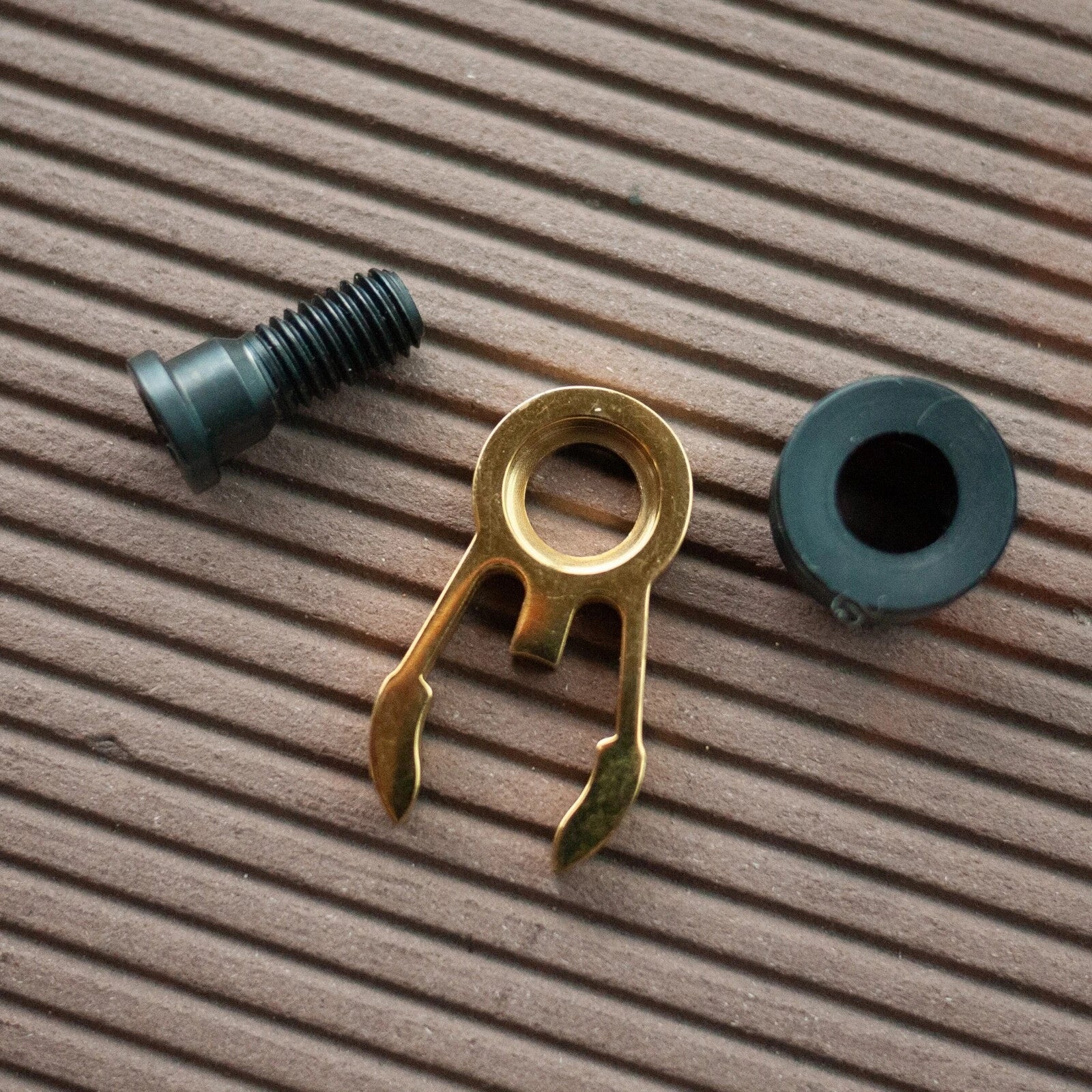 Brompton Bike Ti Parts Workshop Titanium Stem Catcher Gold £RRP53 Free Postage