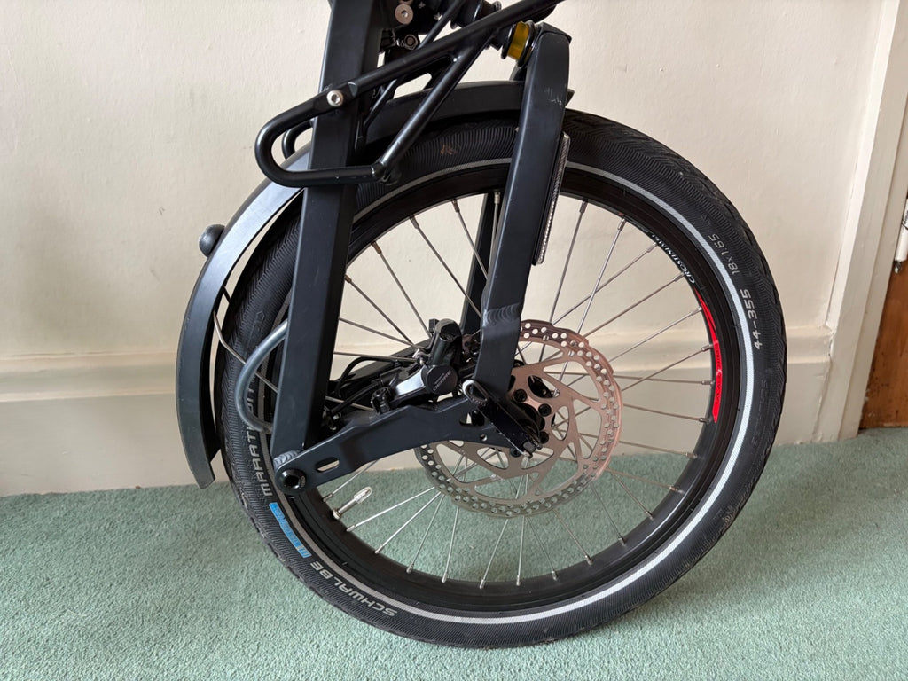 Folding Bicycle BIRDY RIESE &MULLER Full Suspension Disc Brakes Rohloff 14 gears