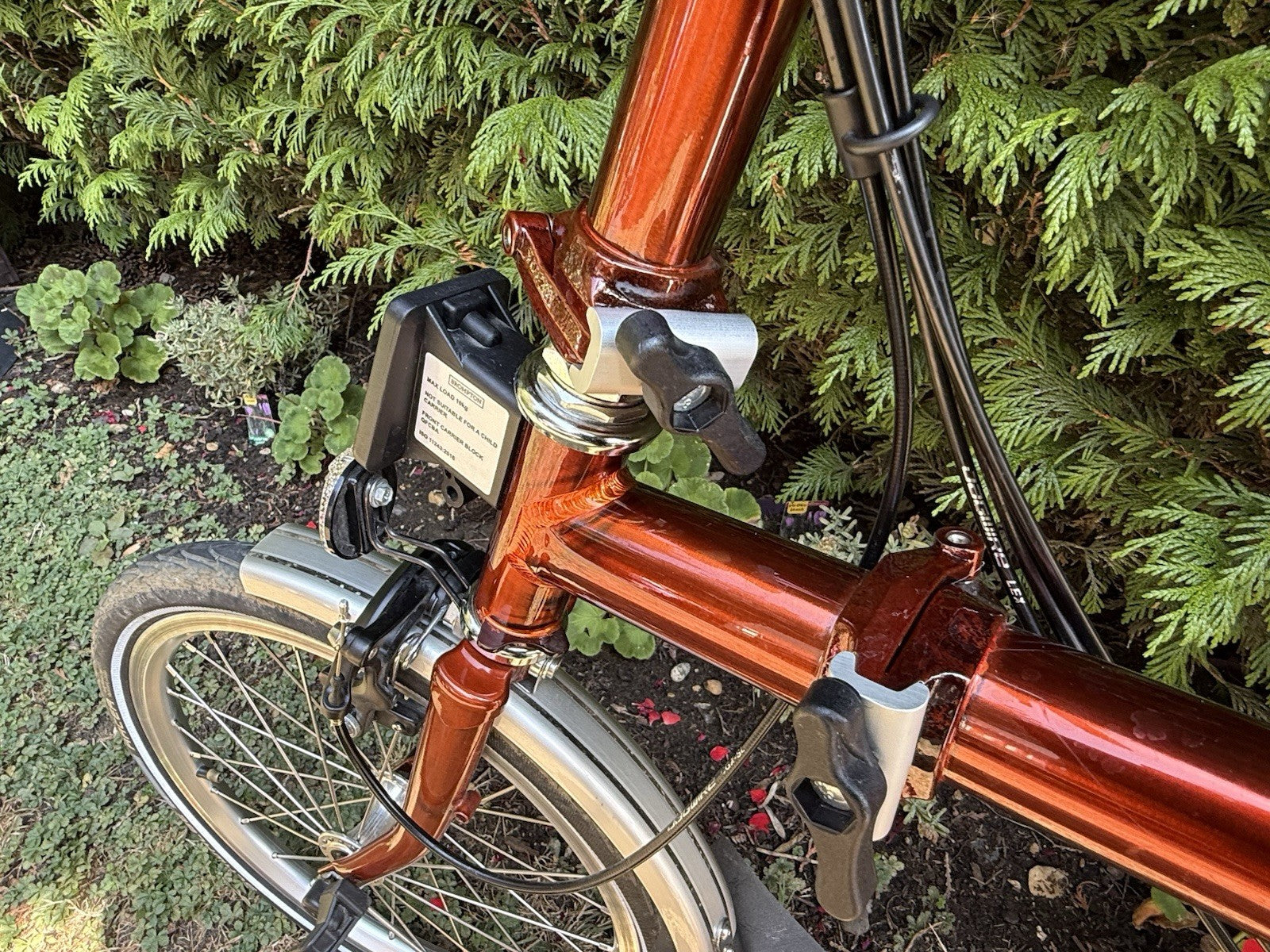 Brompton M6L 2019 Flame Lacquer