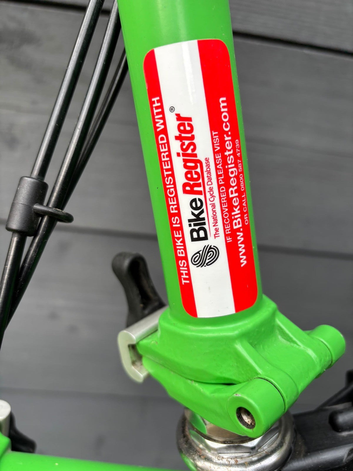 Brompton M3L C Line equivalent Folding Bicycle in Apple Green - Hardly Used