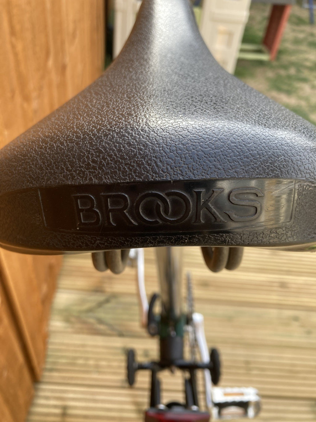 Brompton Racing Green Folding Bike 3 Speed + Brooks Saddle + Brooks Grips