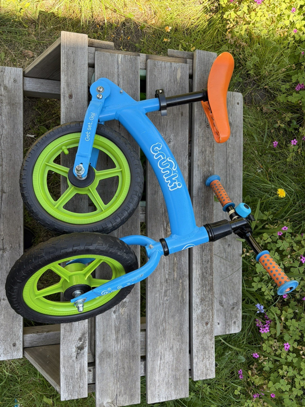 Trunki Folding Balance Bike, 12-inch Wheels (2-5yrs) Great for Travel RRP £200+