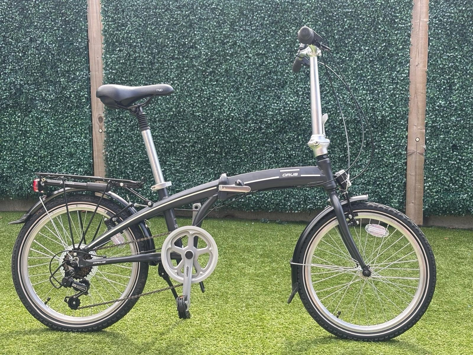Moore Large Orus Folding 7 Speed Bike 20 Wheels Excellent Condition