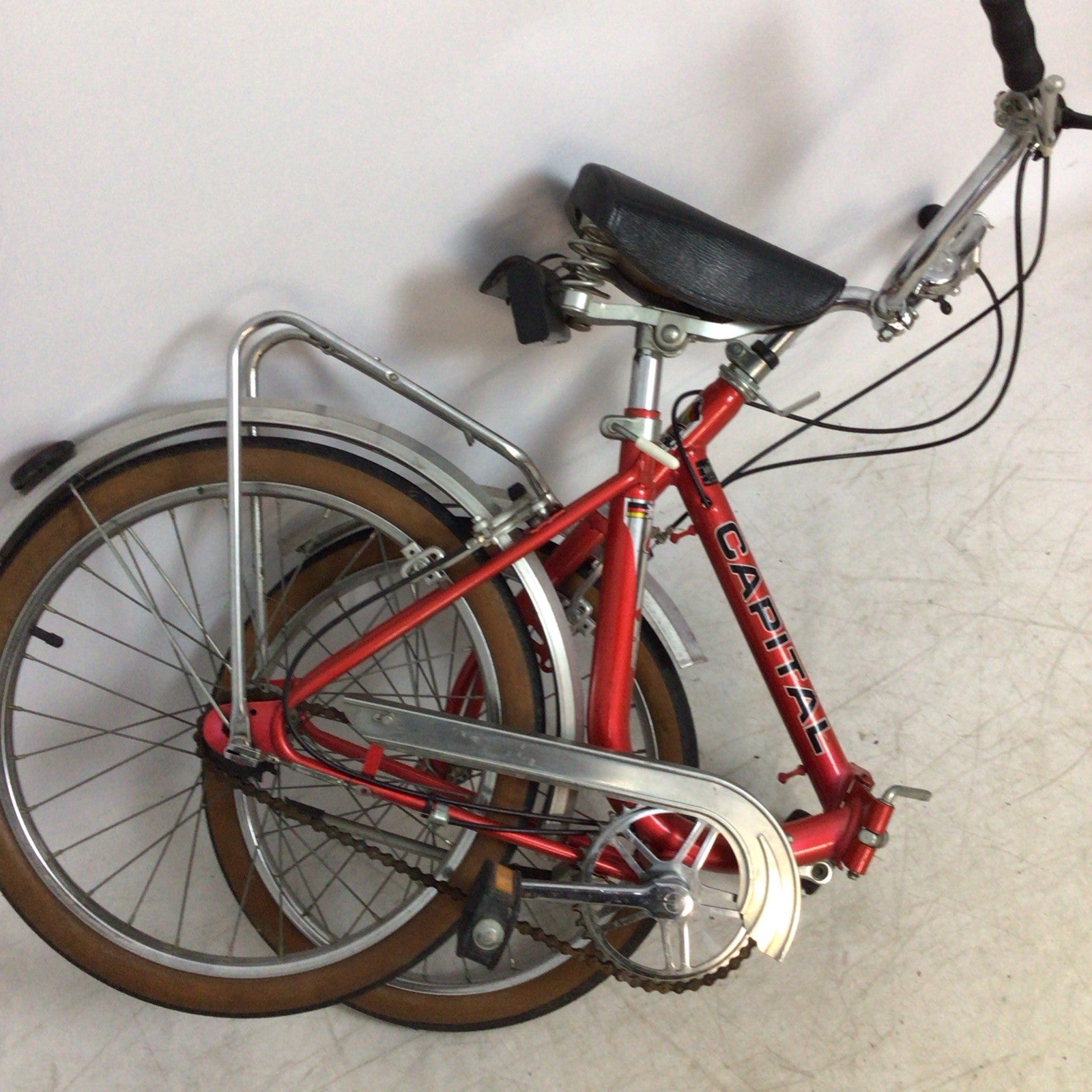 Vintage CTC German Folding Bike Lightweight 3 Gears 16" Wheels Capital Chelsea