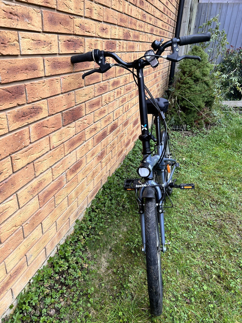 BTWIN Fold 500 Folding Bike 20-inch Blue Great Condition