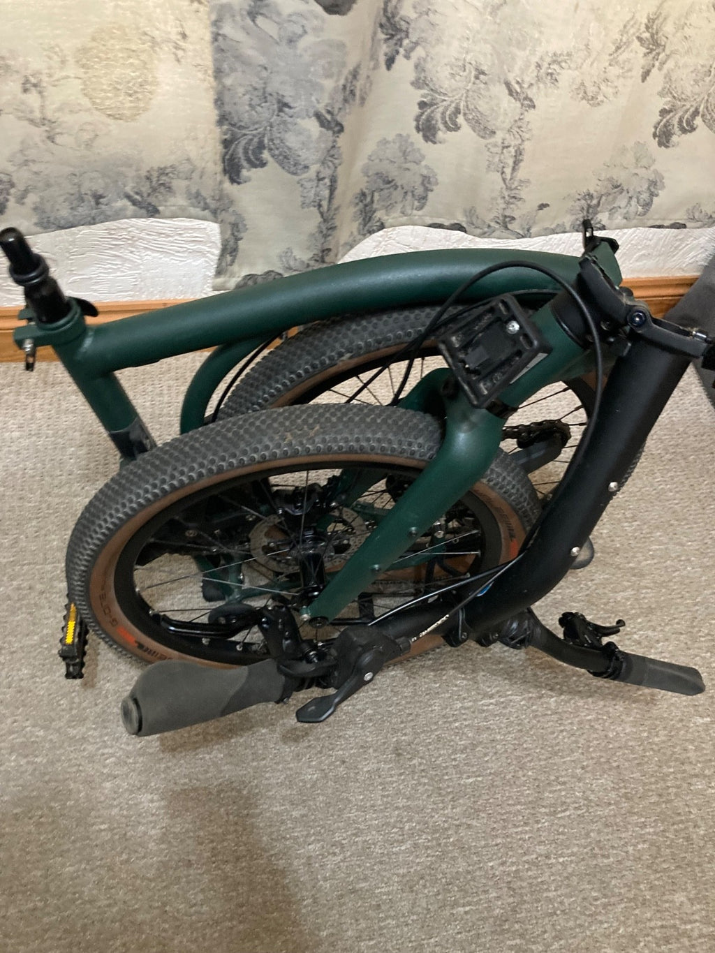 Brompton G Line S/M folding bike.