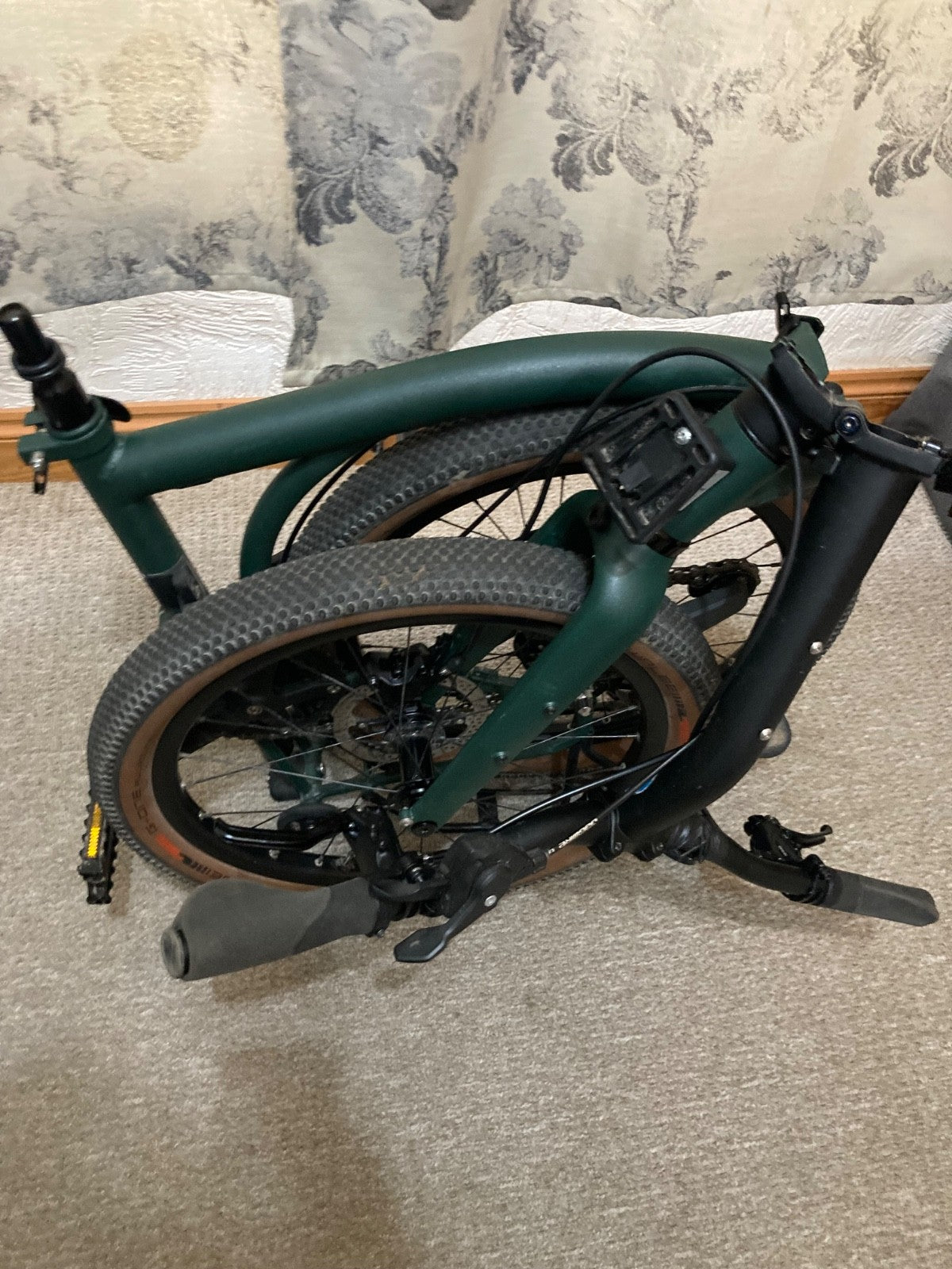 Brompton G Line S/M folding bike.