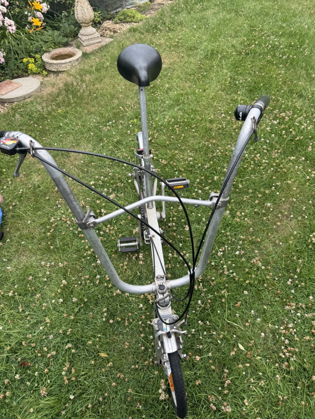 Vintage Bickerton Folding Bike One Previous Owner From New 3 Speed with Bag