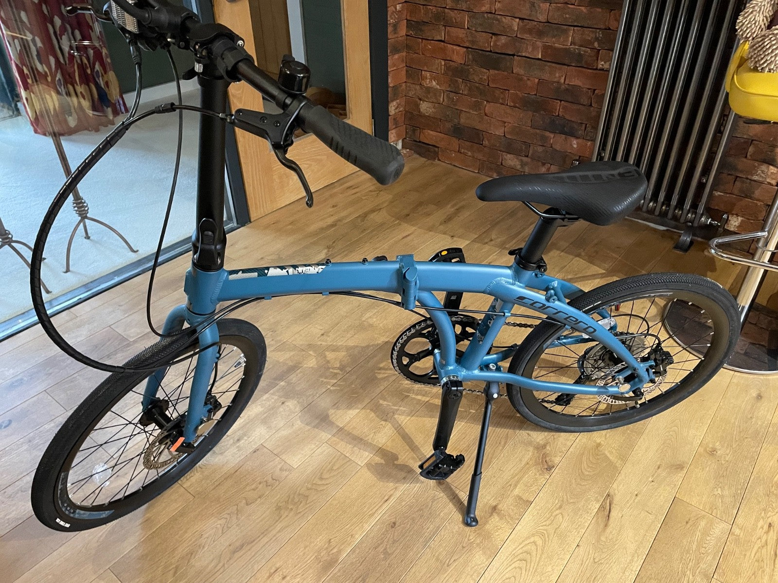 carrera folding bike