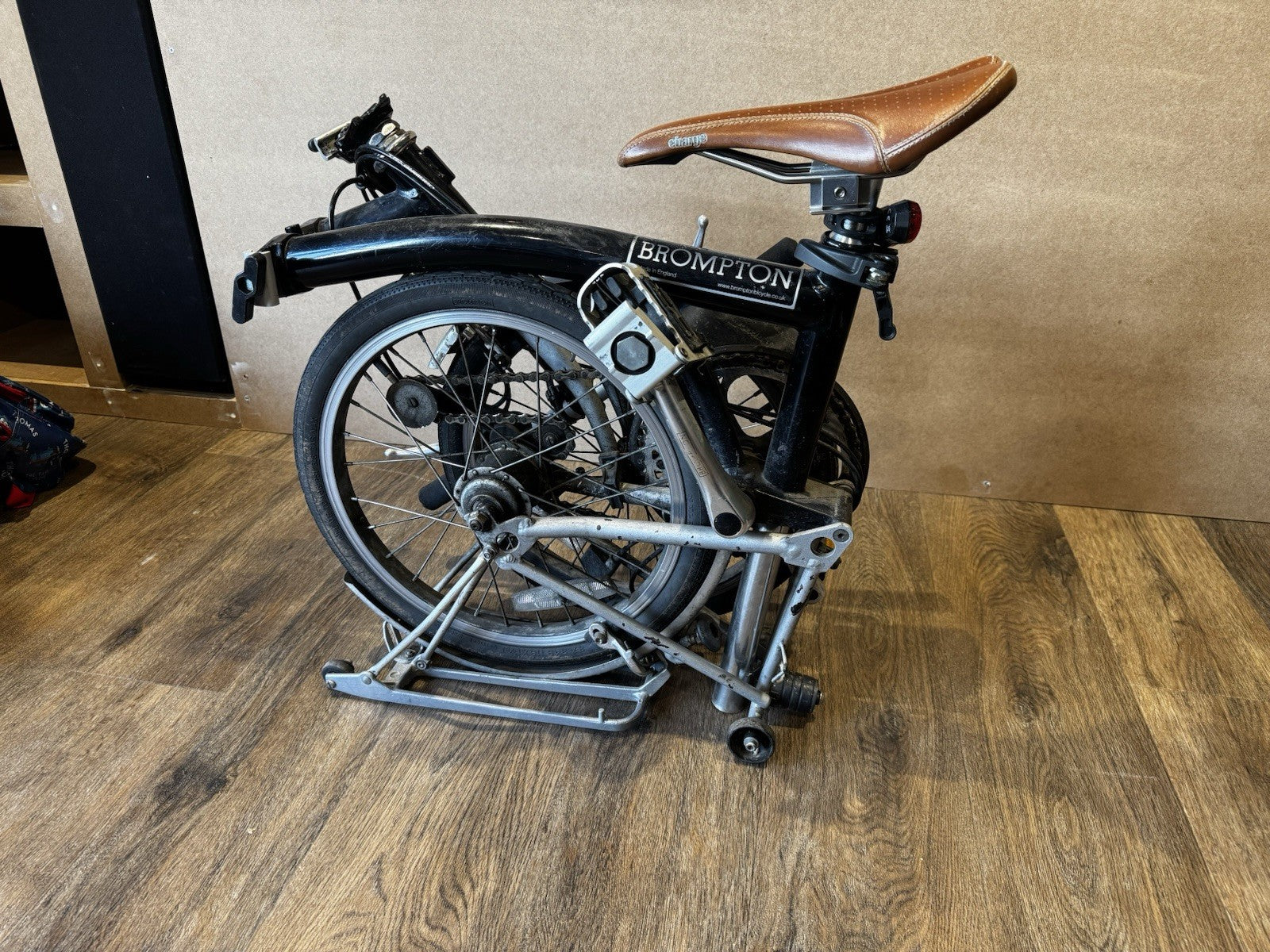 Brompton Folding Bike 3-Speed, Black