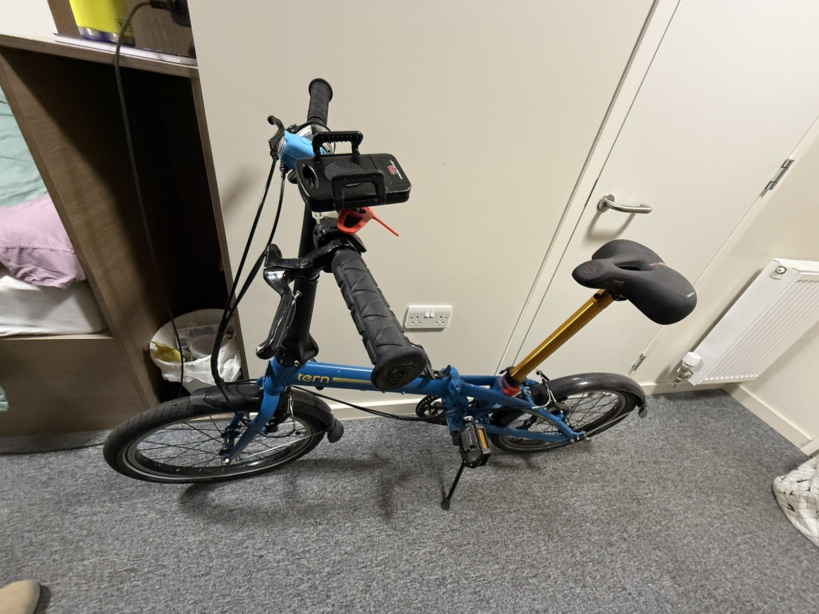Tern Link C8 Folding Bike 8-Speed, Blue