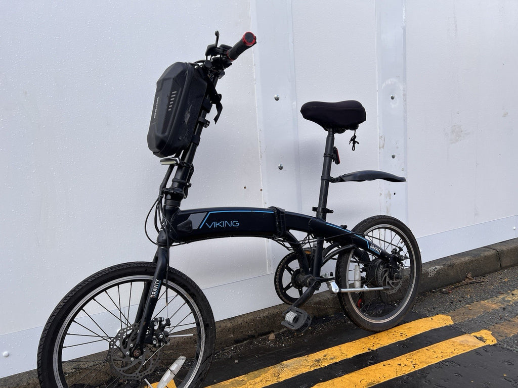 Viking Metropolis Unisex 20" Folding Bike 6-Speed Gears, Black