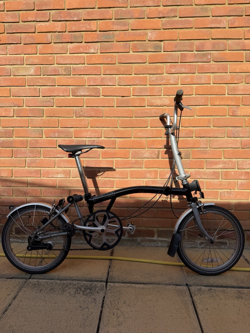 Brompton Folding Bike - Black/Silver | 3-Speed | Ready to Ride