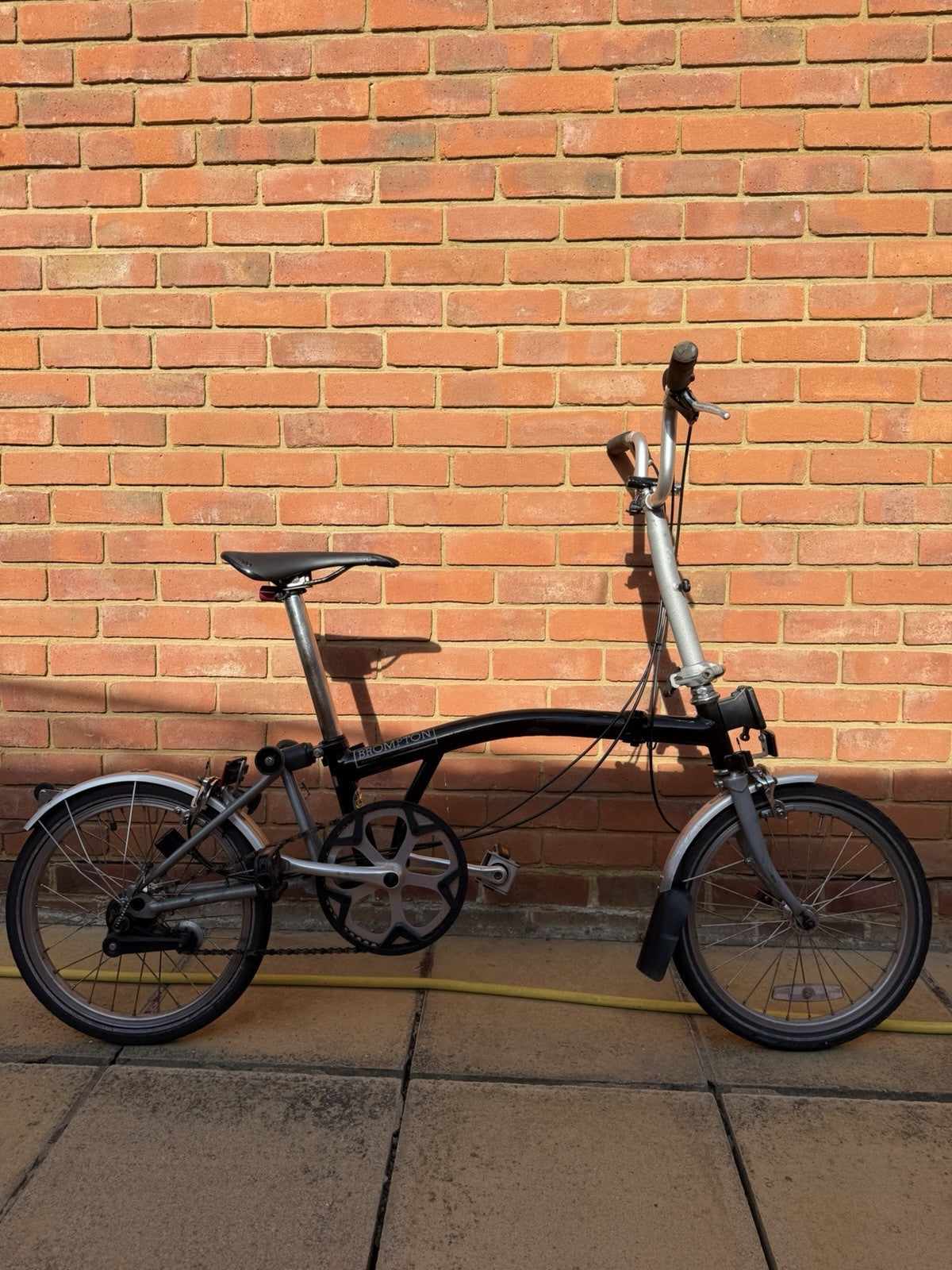 Brompton Folding Bike - Black/Silver | 3-Speed | Ready to Ride