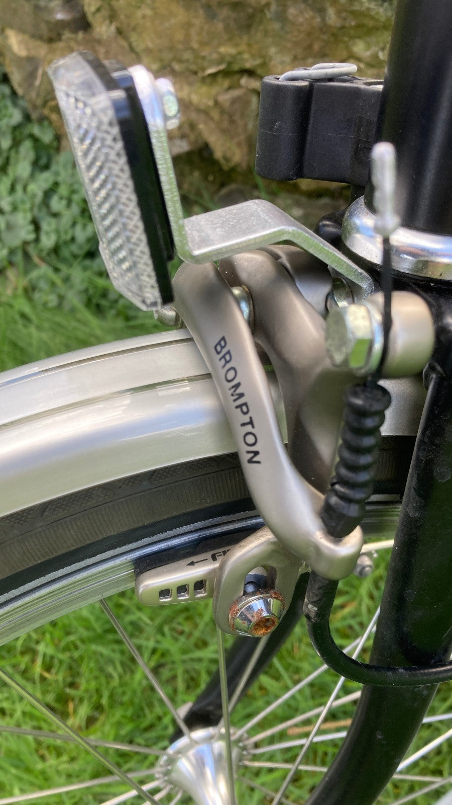 Brompton H3L Black, Folding Bike High Bars 3-Speed 2012 Excellent Condition