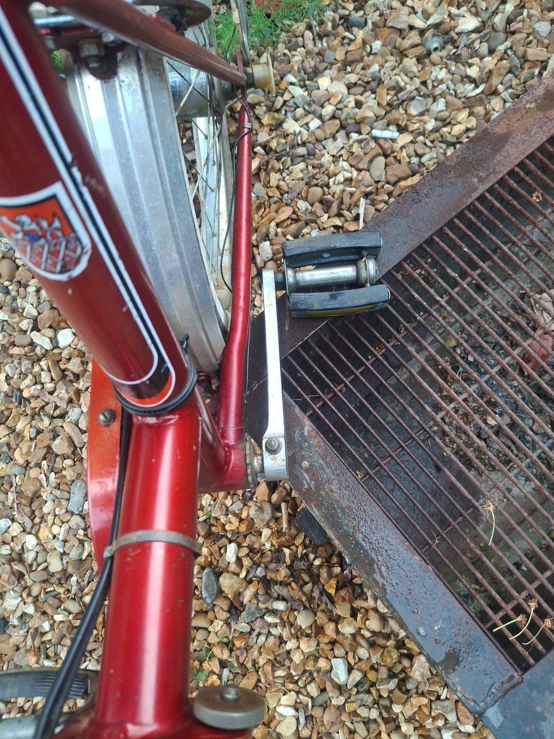 Elswick Vintage Folding Bicycle English Model All Original Project