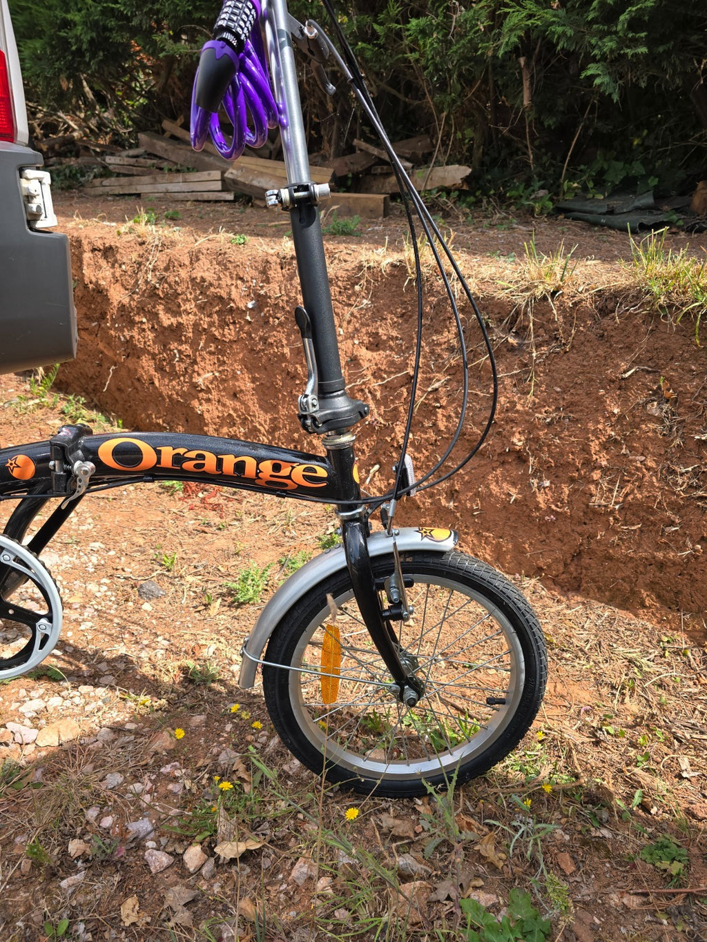 folding bicycles pair 6 speed shimano gears