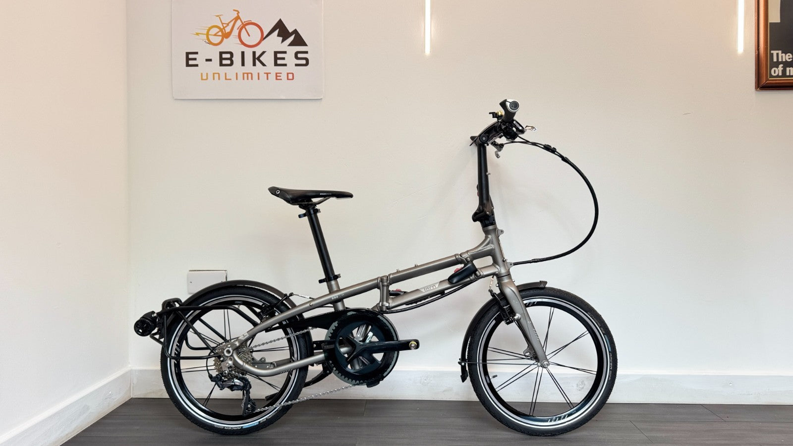 Tern BYB S11 Folding Bike 20" wheels Matte Silver color Folding Bike RRP £2300