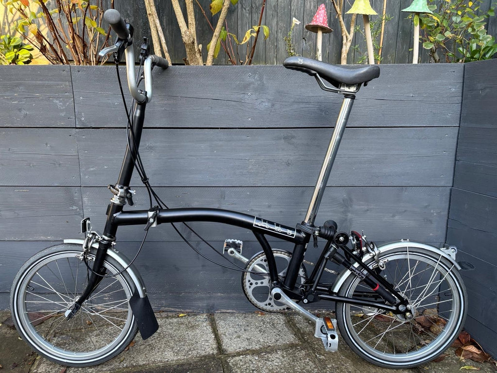 Brompton M3L Folding Bike 3 Speed - Test Ridden Only from New