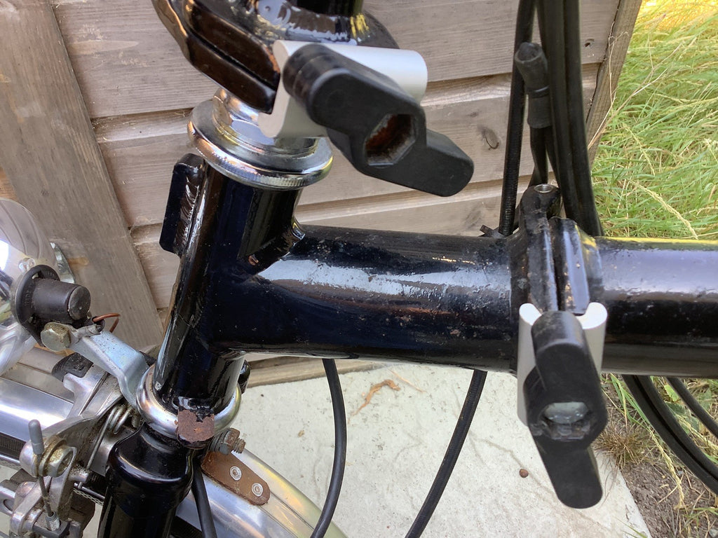 Vintage Original Low Mileage Brompton C Line 5 Gear 1988 T5M and Storage Bag