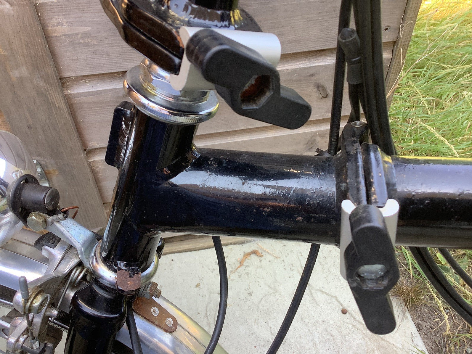 Vintage Original Low Mileage Brompton C Line 5 Gear 1988 T5M and Storage Bag