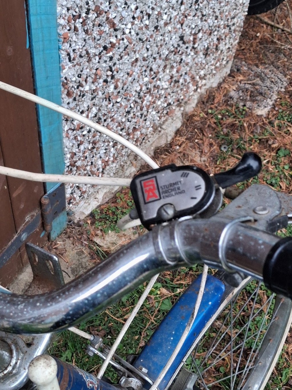 Triumph Folding Bike Vintage All Works Just A Little Rusty And Dirty
