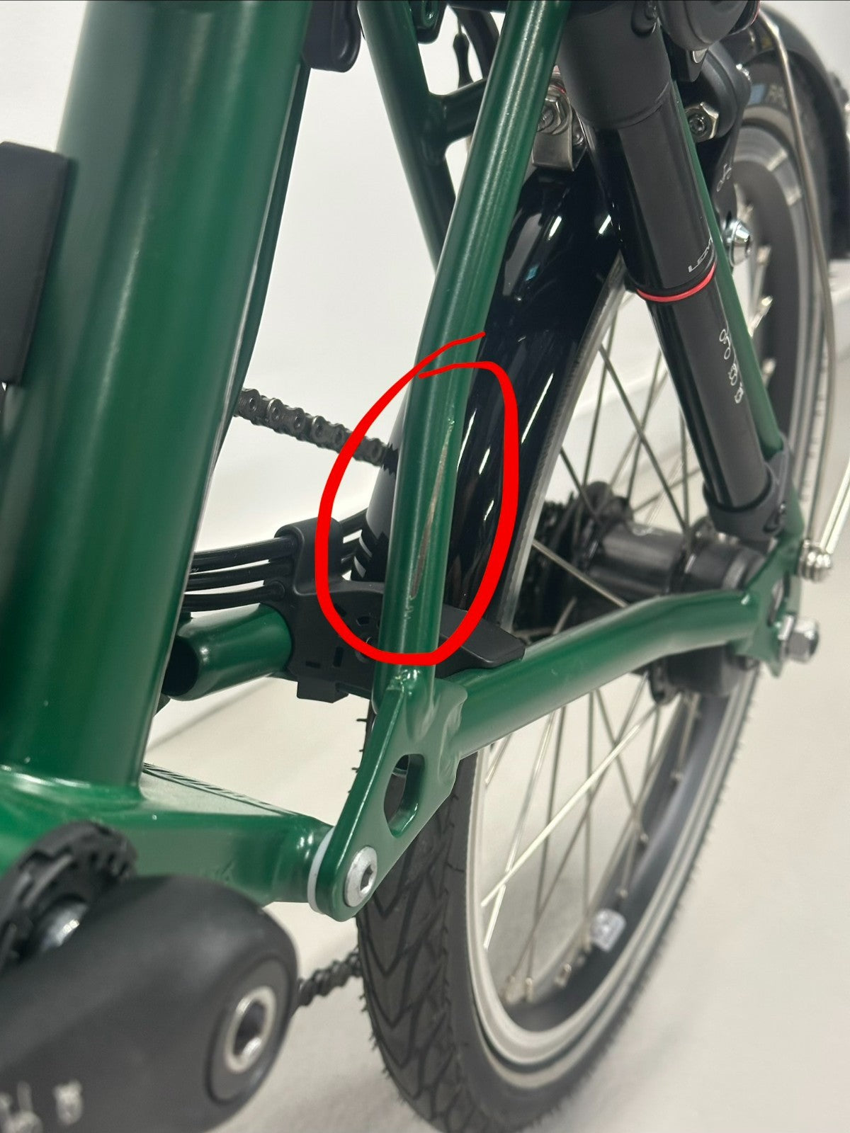 Brompton C Line - Classic Racing Green - 12 Speed - comes with Brompton Pump
