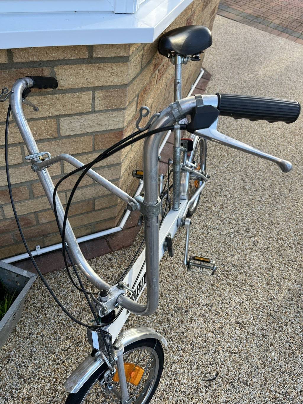 Bickerton Portable Folding Bicycle 3-Speed Classic 1970s Vintage Aluminium Bike
