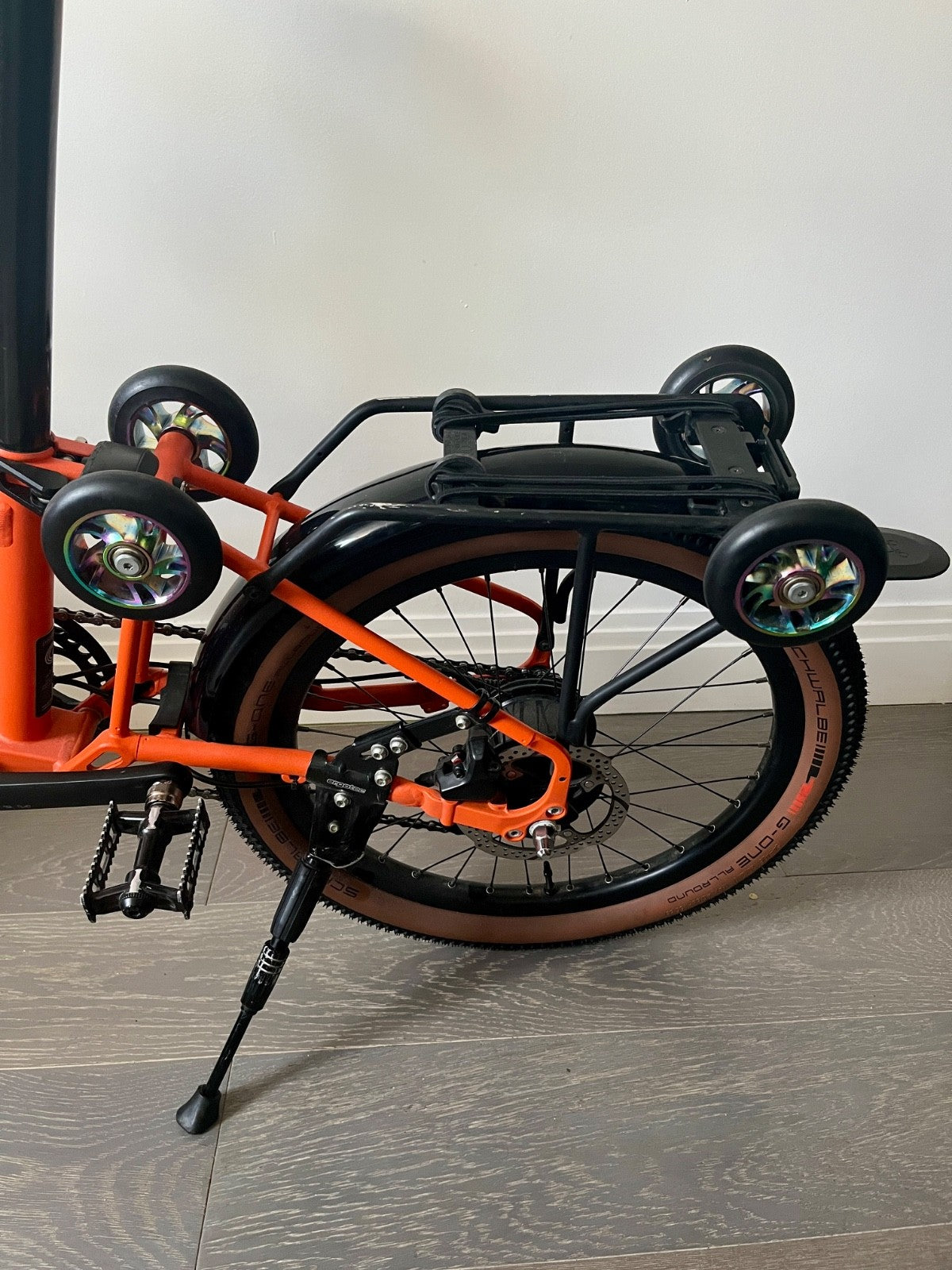 Brompton G Line with Roller Frame Adventure Medium Orange 2025  + £1000 upgrades