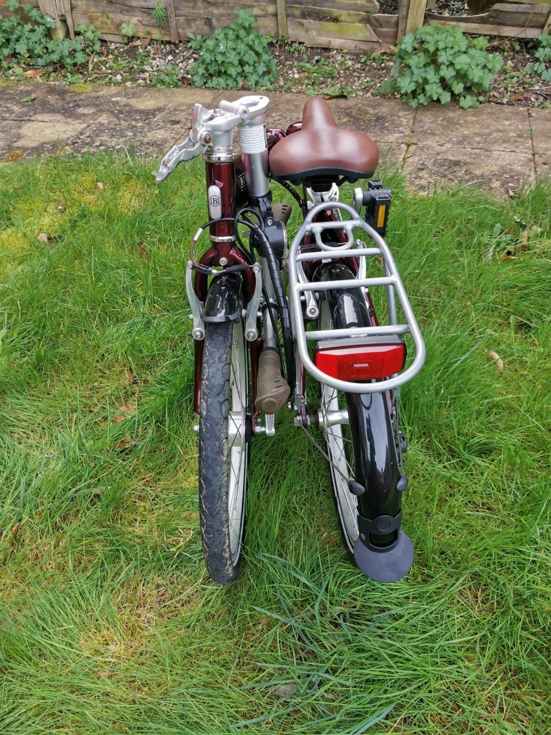 Bickerton Junction 1707 City Folding Bike 7 gears dynamo LED light