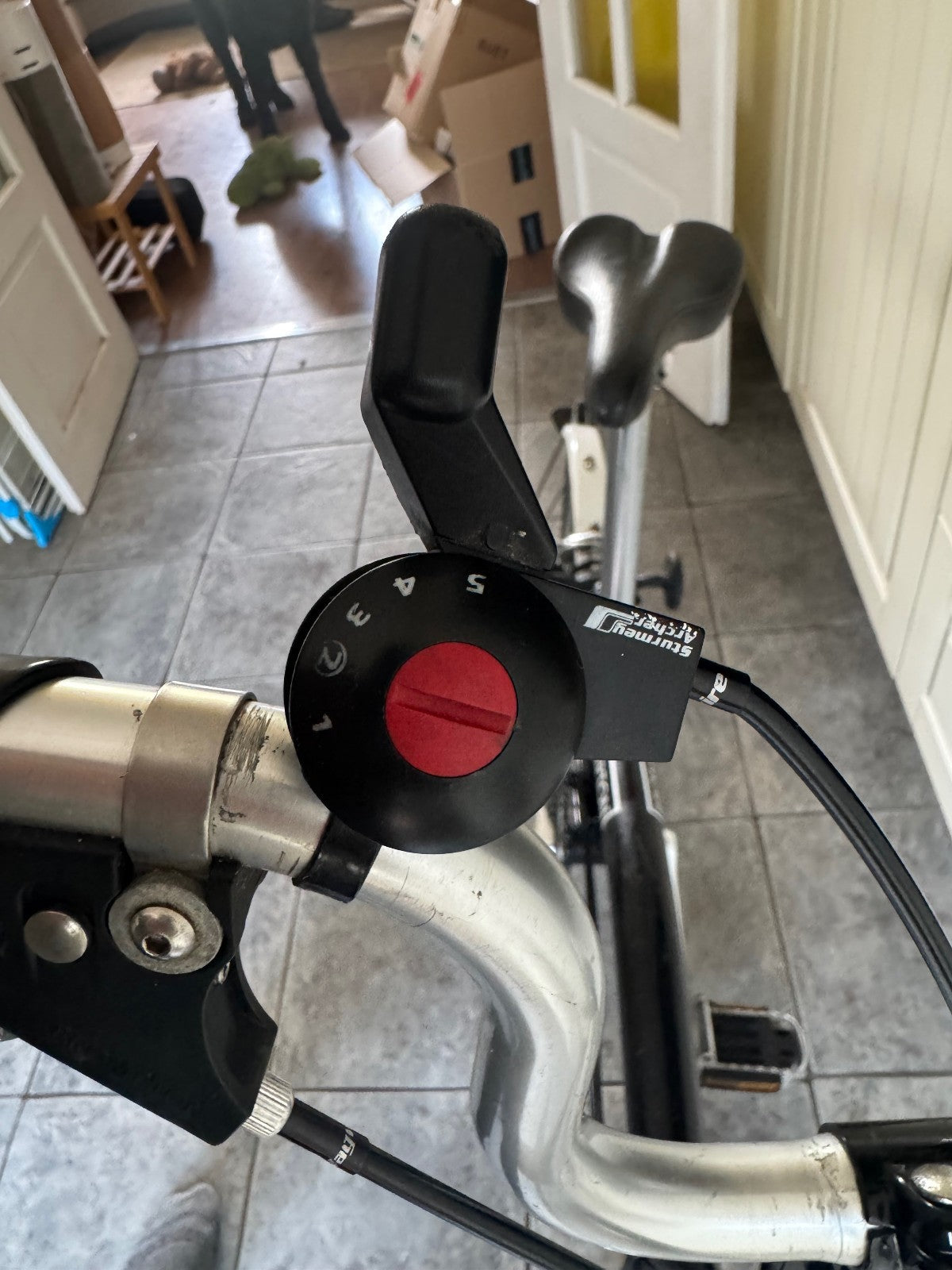 Brompton Folding Bike | 5 speed M5L in Jet Black , Used Bicycle, original box